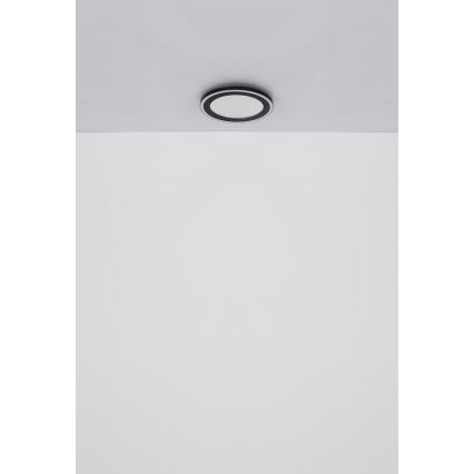 Globo - LED Plafondlamp LED/24W/230V 4000K diameter 34 cm zwart