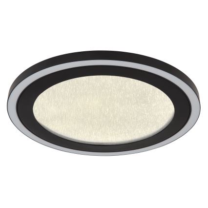 Globo - LED Plafondlamp LED/24W/230V 4000K diameter 34 cm zwart