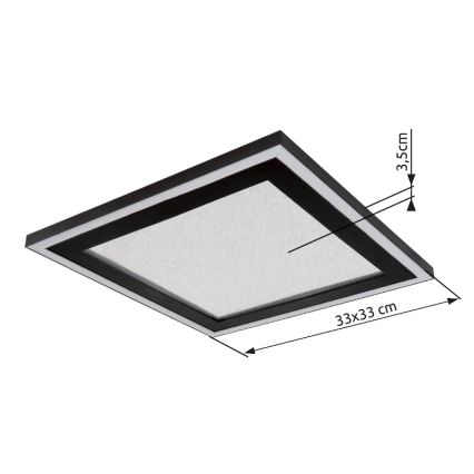 Globo - LED Plafondlamp LED/24W/230V 4000K