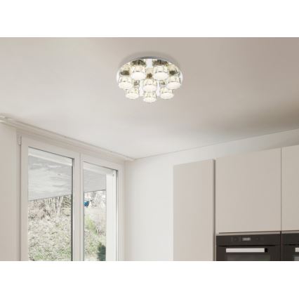 Globo - Dimbare LED plafondlamp LED/64W/230V 4000K diameter 50 cm
