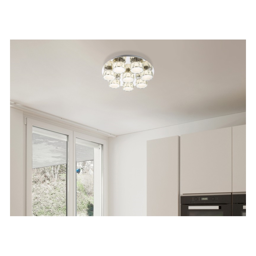 Globo - Dimbare LED plafondlamp LED/64W/230V 4000K diameter 50 cm