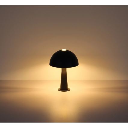 Globo - Tafellamp 1xE14/25W/230V zwart