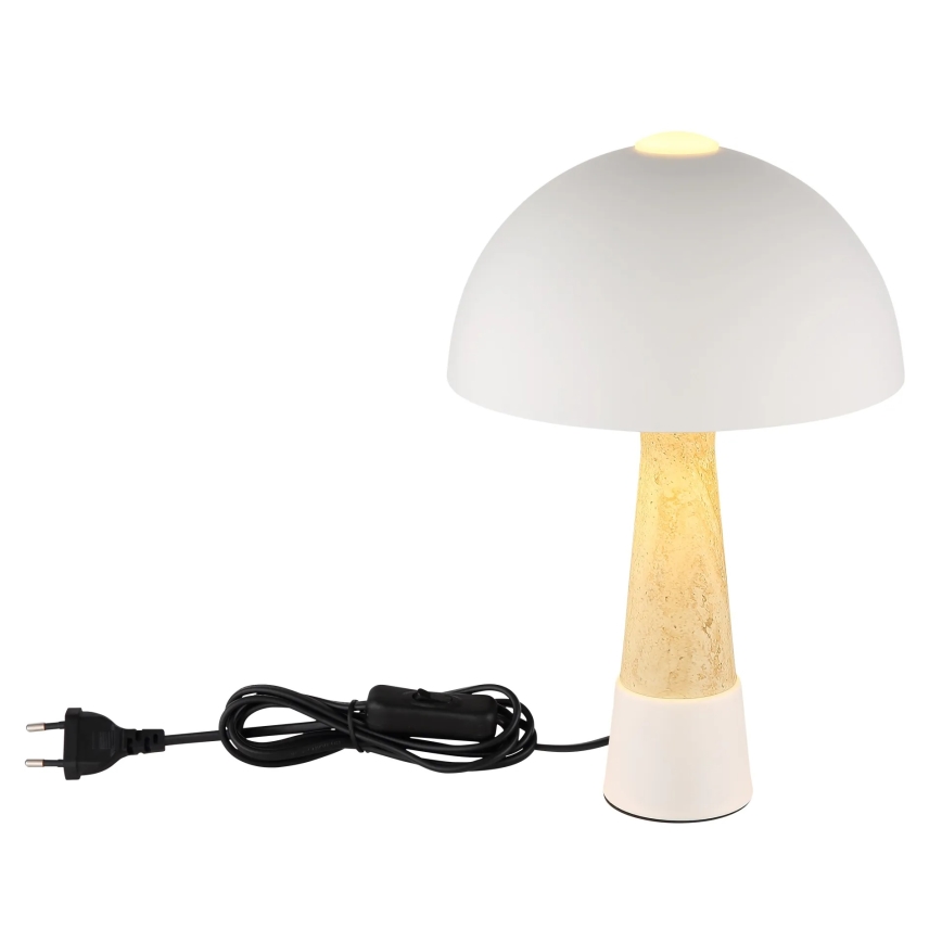 Globo - Tafellamp 1xE27ILLU/40W/230V crème