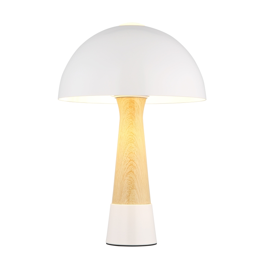 Globo - Tafellamp 1xE27ILLU/40W/230V wit