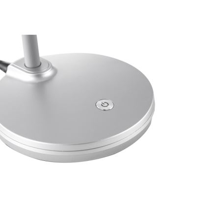 Globo - Dimbaar LED touch tafellampje LED/4W/230V zilver