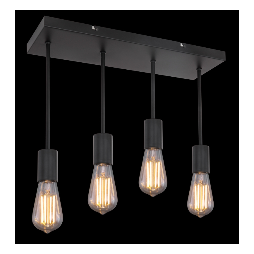 Globo - Hanglamp aan een koord 4xE27/60W/230V