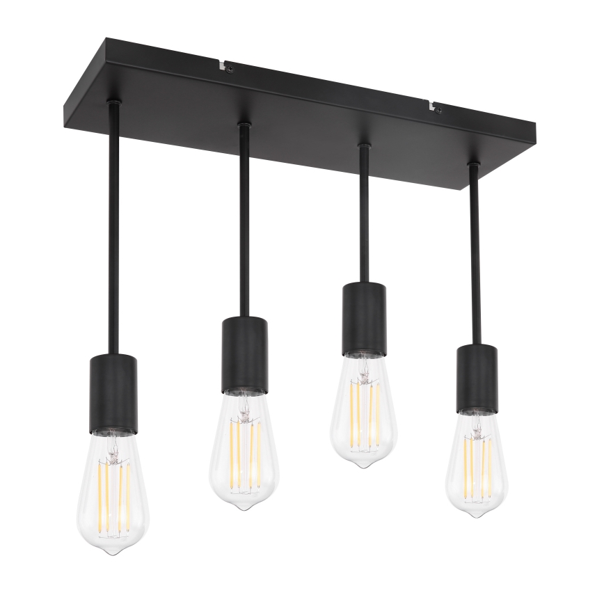Globo - Hanglamp aan een koord 4xE27/60W/230V