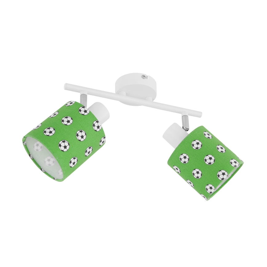 Globo 54009-2 - Spotlamp kinderkamer LEMMI 2xE14/15W/230V