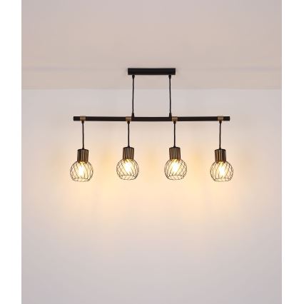 Globo - Hanglamp aan koord 4xE27/40W/230V