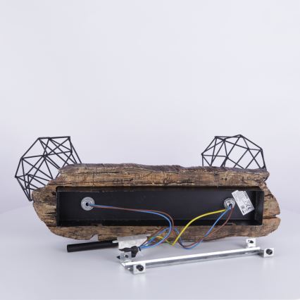 Globo - Inbouwspot 2xE27/60W/230V