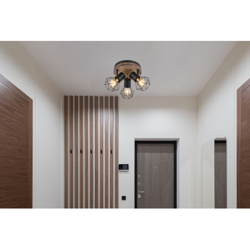 Globo - Inbouwspot 3xE27/60W/230V