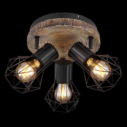 Globo - Inbouwspot 3xE27/60W/230V