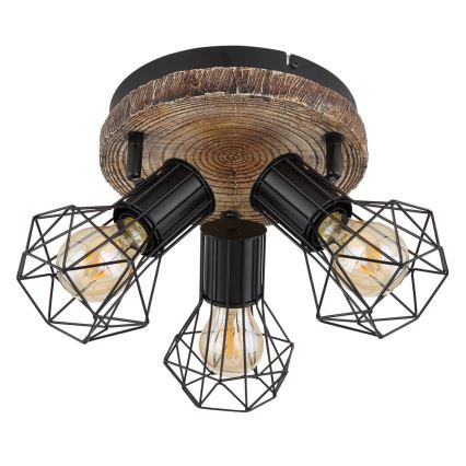 Globo - Inbouwspot 3xE27/60W/230V