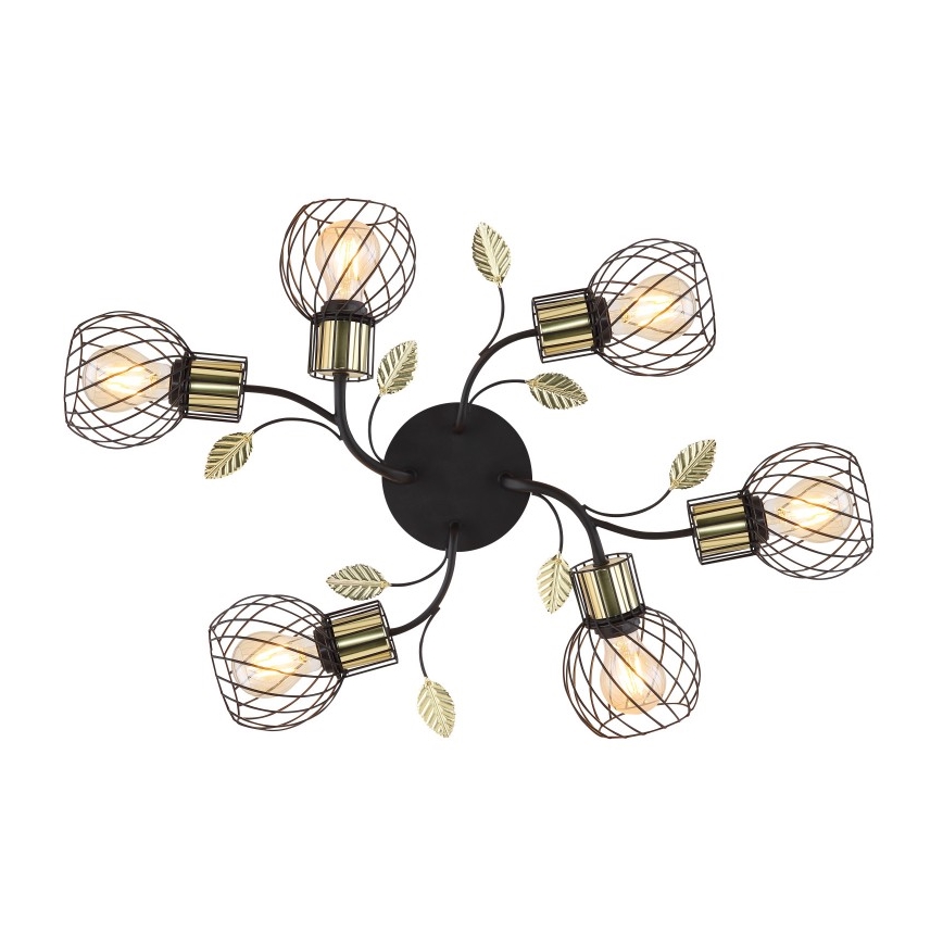 Globo - Hanglamp voor Oppervlak Montage 6xE27/40W/230V