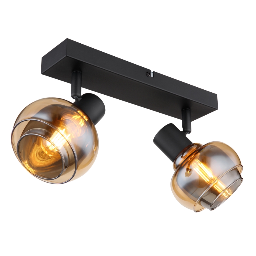 Globo - Spotlamp 2xE14/40W/230V zwart