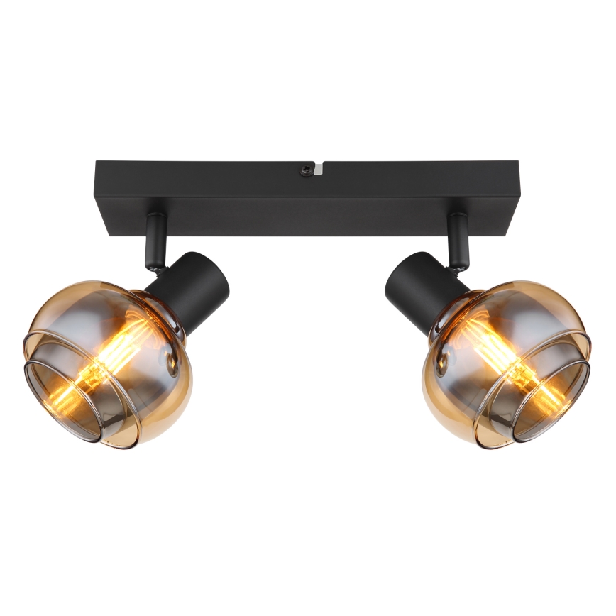 Globo - Spotlamp 2xE14/40W/230V zwart