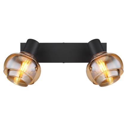 Globo - Spotlamp 2xE14/40W/230V zwart