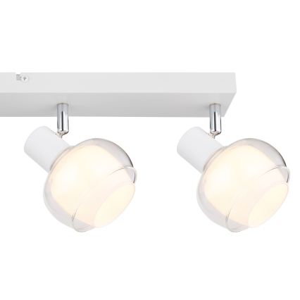 Globo - Plafondspot 4xE14/40W/230V wit
