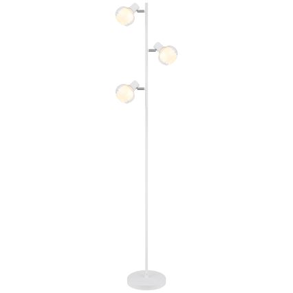 Globo - Vloerlamp 3xE14/40W/230V wit