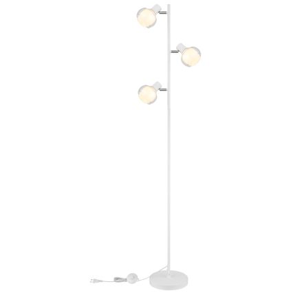 Globo - Vloerlamp 3xE14/40W/230V wit