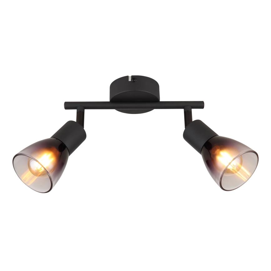 Globo - Spot 2xE14/25W/230V zwart