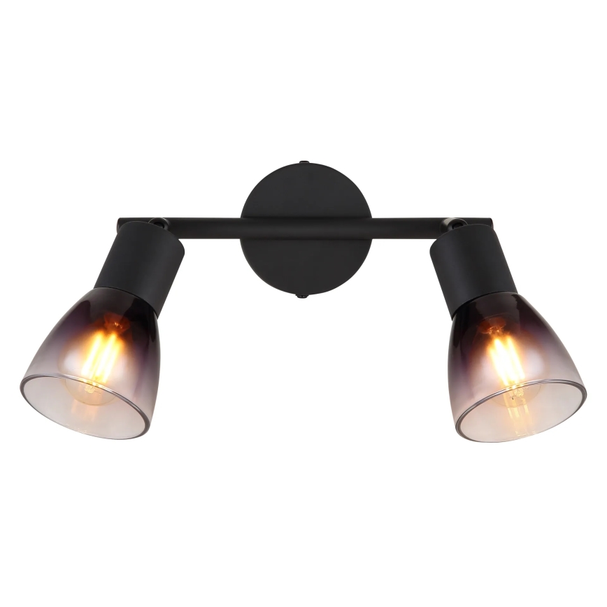Globo - Spot 2xE14/25W/230V zwart