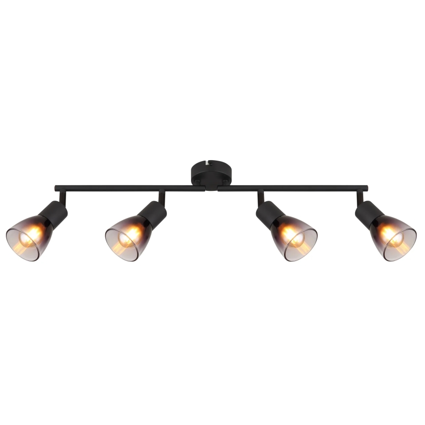 Globo - Spot 4xE14/25W/230V zwart
