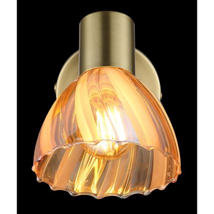 Globo - Wandspot 1xE14/40W/230V goud