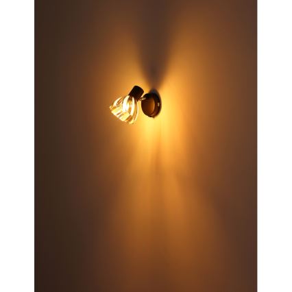 Globo - Wandspot 1xE14/40W/230V zwart