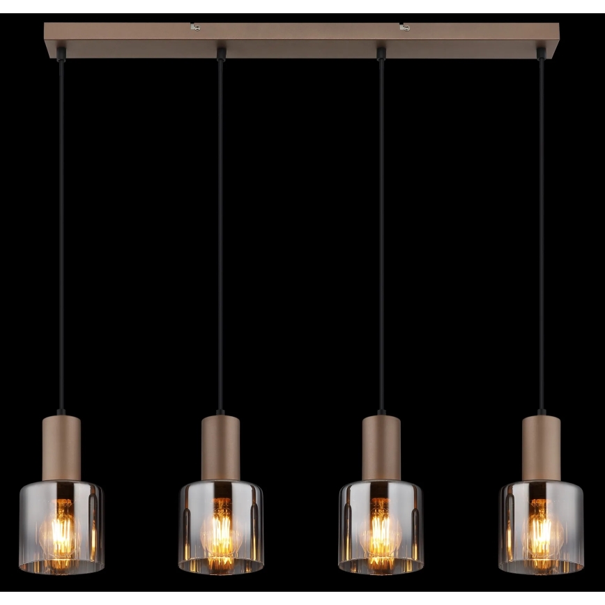 Globo - Hanglamp aan kabel 4xE27/40W/230V
