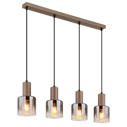 Globo - Hanglamp aan kabel 4xE27/40W/230V