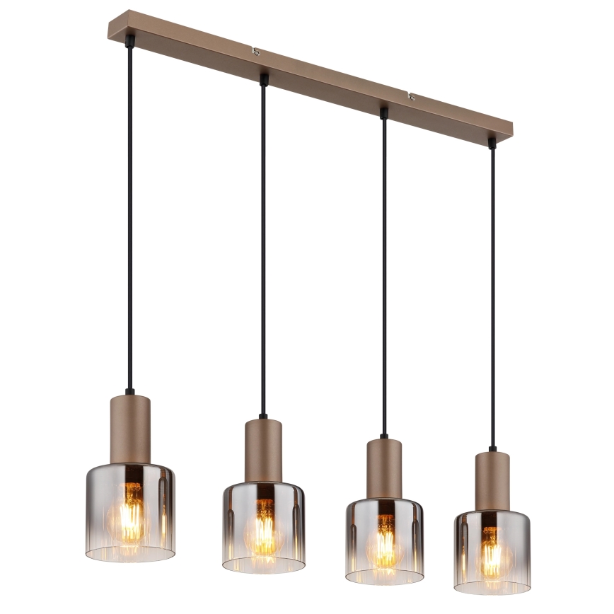 Globo - Hanglamp aan kabel 4xE27/40W/230V
