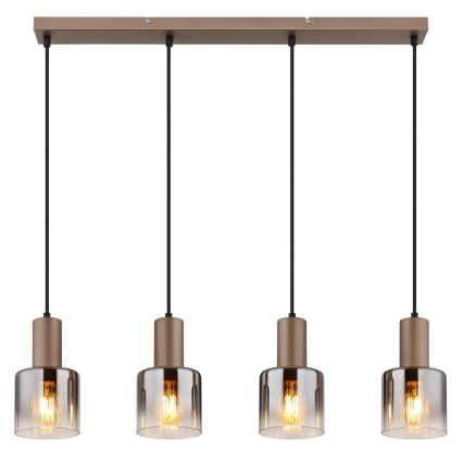 Globo - Hanglamp aan kabel 4xE27/40W/230V