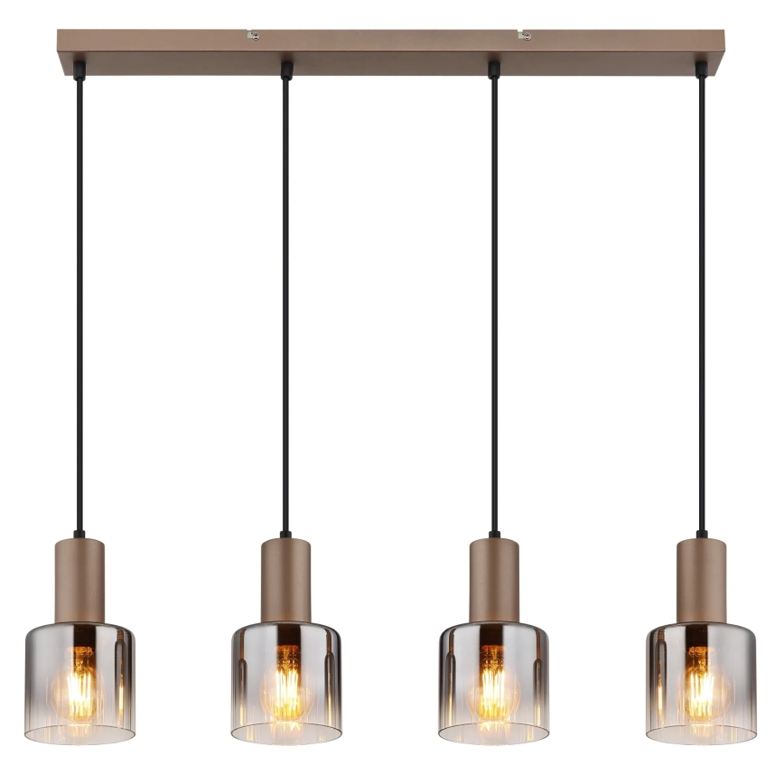 Globo - Hanglamp aan kabel 4xE27/40W/230V