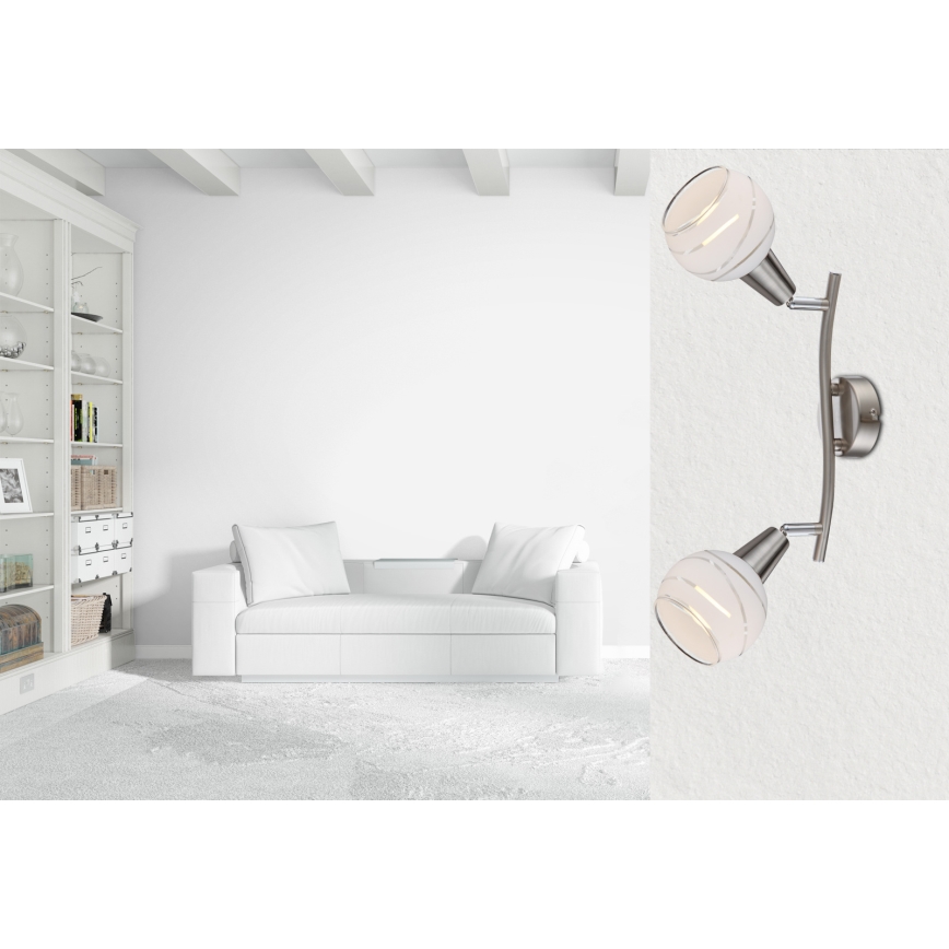 Globo - LED spot 2xE14/4W/230V