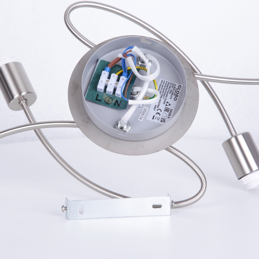 Globo - Bevestigde hanglamp 5xE14/40W/230V