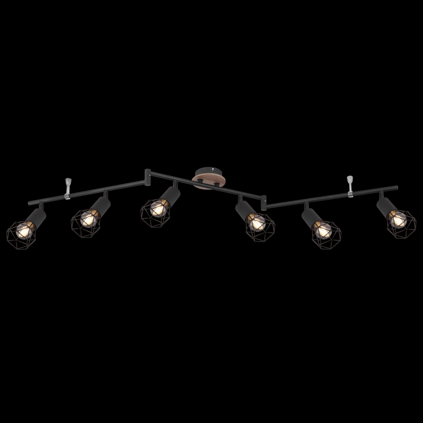 Globo - Plafondlamp met 6 spots 6xE14/40W/230V