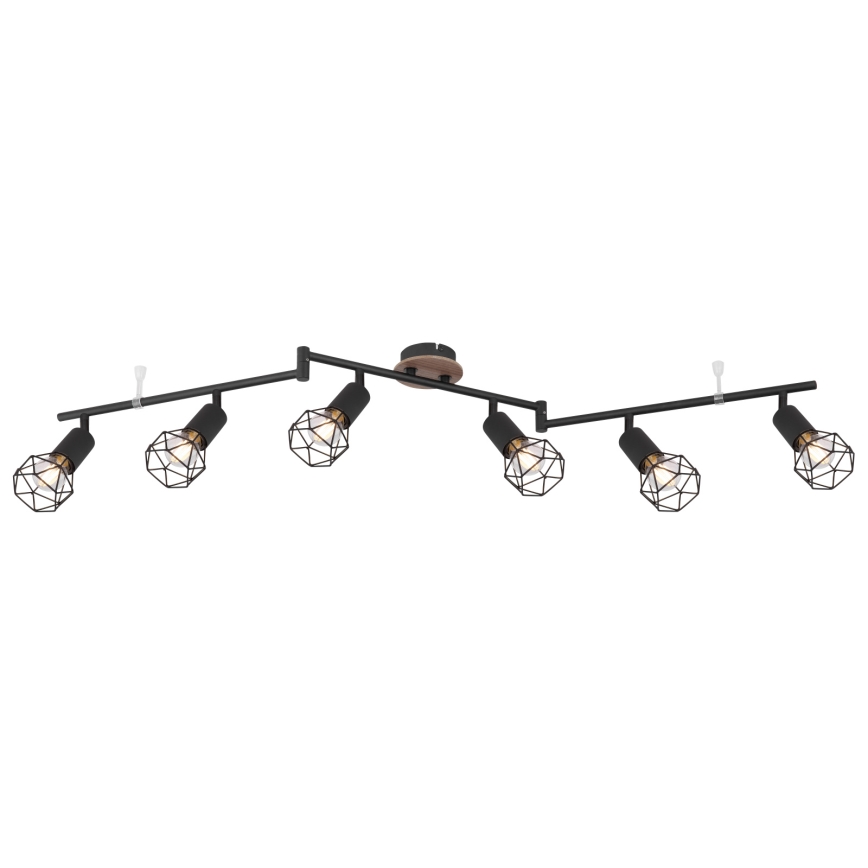 Globo - Plafondlamp met 6 spots 6xE14/40W/230V
