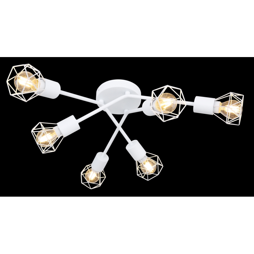 Globo - Plafondlamp 6xE14/40W/230V