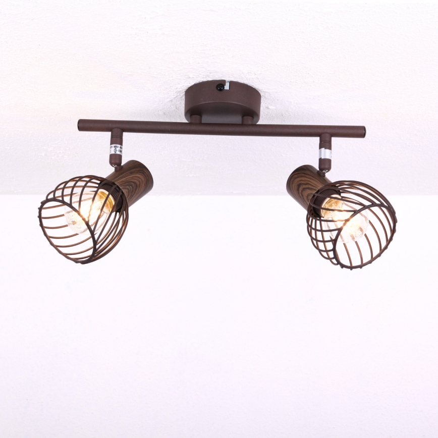 Globo 54817-2 - Spot ISABELLE 2xE14/40W/230V