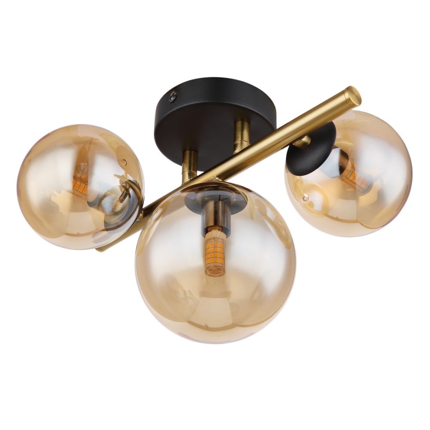 Globo - LED Bevestigde Hanglamp RIHA 3xG9/3,5W/230V messing