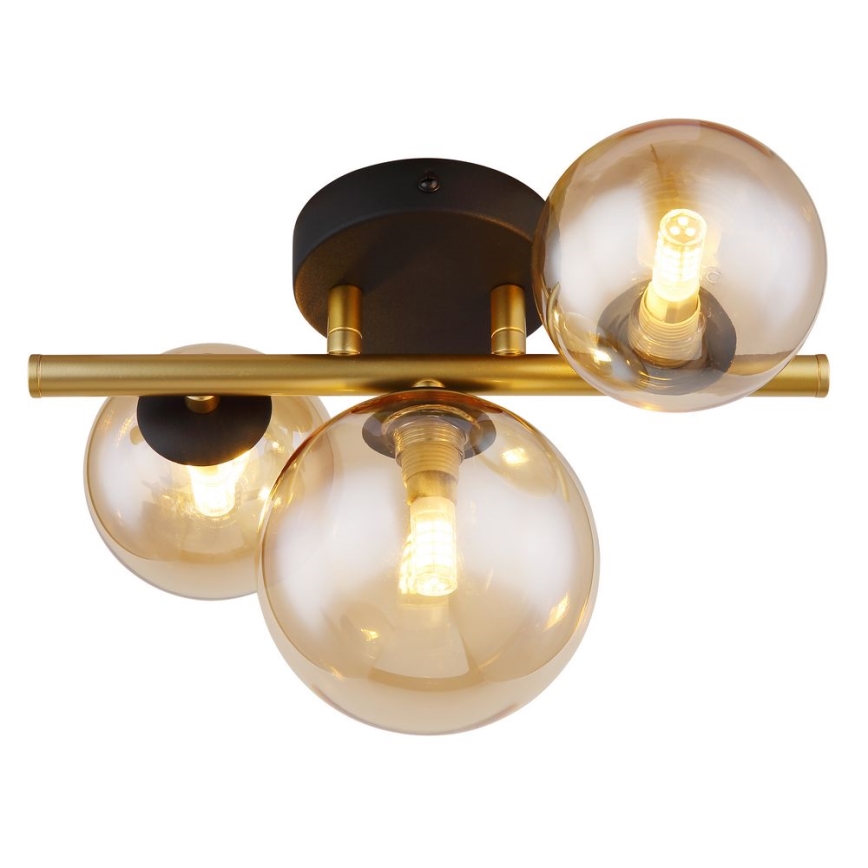 Globo - LED Bevestigde Hanglamp RIHA 3xG9/3,5W/230V messing