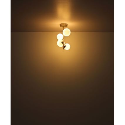 Globo - LED Hanglamp met vaste pendel 4xG9/3W/230V mat chroom
