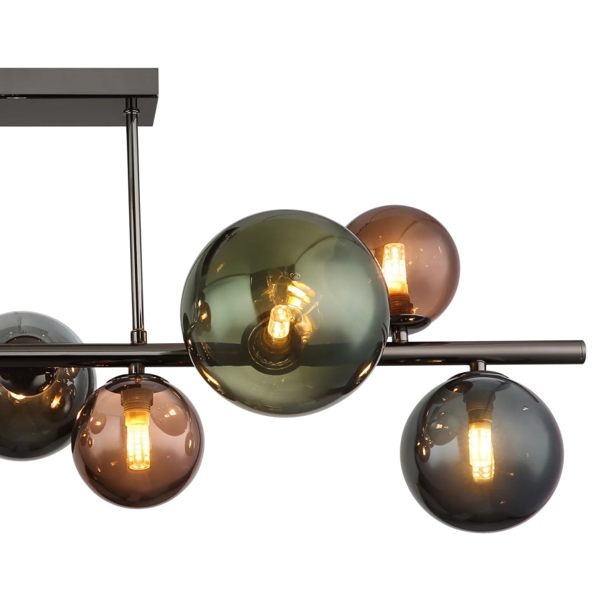 Globo - LED-kroonluchter met staaf 9xG9/3W/230V
