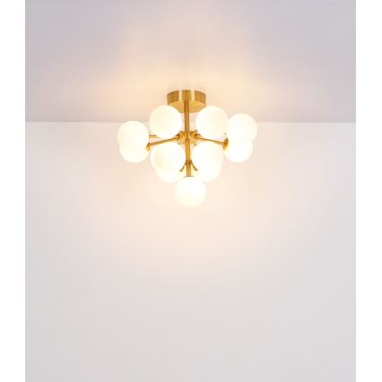 Globo - Bevestigde hanglamp 13xG9/5W/230V diameter 56 cm zwart