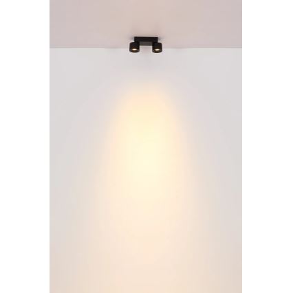 Globo - LED spot 2xLED/6W/230V zwart