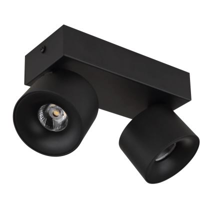 Globo - LED spot 2xLED/6W/230V zwart