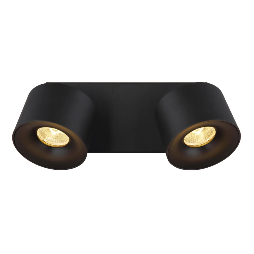 Globo - LED spot 2xLED/6W/230V zwart