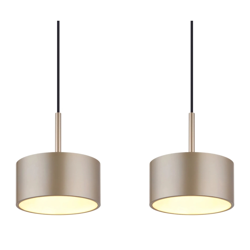 Globo - LED-hanglamp aan kabel LED/40W/230V 3000K messing