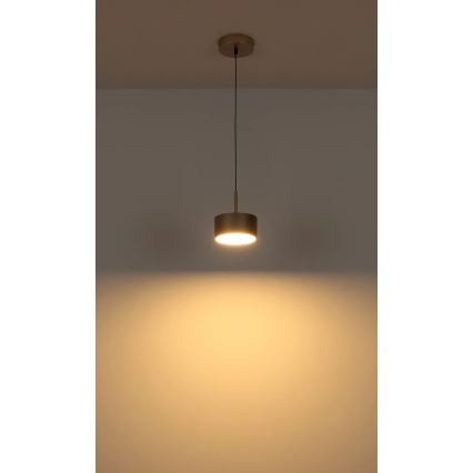 Globo - LED-hanglamp aan kabel LED/12W/230V 3000K Ø 15 cm messing